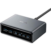 Anker Prime Charger, 200w 6 Port Gan Charging Station, Usb C Pd Fast Charging Desktop Charger, Compatible With Iphone, Samsung, Macbook